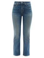 Nili Lotan - High-rise Flared-leg Jeans - Womens - Denim