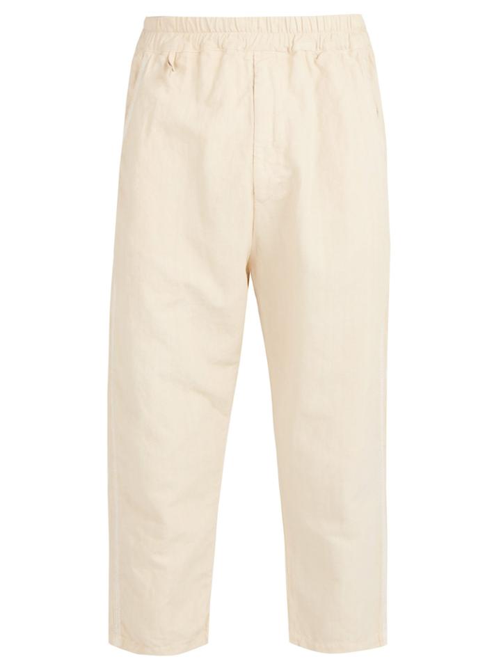 By Walid Morton 19th-century Linen Cropped Trousers