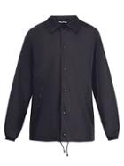 Matchesfashion.com Valentino - Logo Print Shell Jacket - Mens - Navy