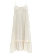Loup Charmant - Celia Organic-cotton Dress - Womens - Cream