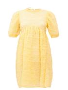 Matchesfashion.com Cecilie Bahnsen - Kane Cloud Crinkle-organza Dress - Womens - Yellow