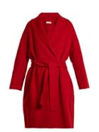 Matchesfashion.com S Max Mara - Arona Wool Coat - Womens - Red