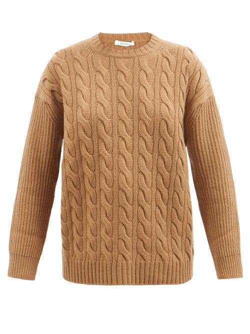 Max Mara - Cannes Sweater - Womens - Camel