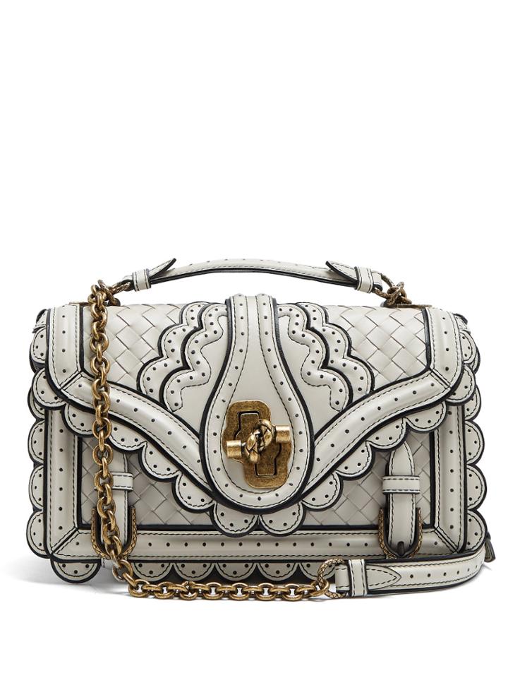 Bottega Veneta City Knot Leather Tote