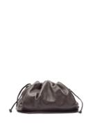 Matchesfashion.com Bottega Veneta - The Pouch Small Leather Cross-body Bag - Womens - Brown