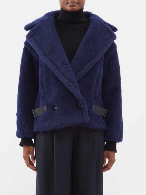 Max Mara - Caserta Coat - Womens - Dark Blue