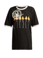 Matchesfashion.com Noki - Customised Street Couture T Shirt - Womens - Black