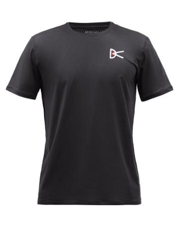 District Vision - Air Wear Logo-print T-shirt - Mens - Black