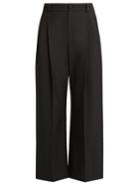 Lanvin Wide-leg Pleat-front Trousers