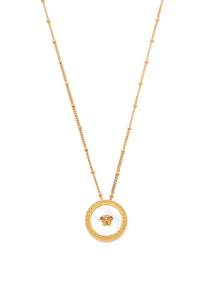 Versace Medusa Mother-of-pearl Necklace