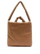 Matchesfashion.com Kassl Editions - Oil Medium Padded Tote Bag - Womens - Beige