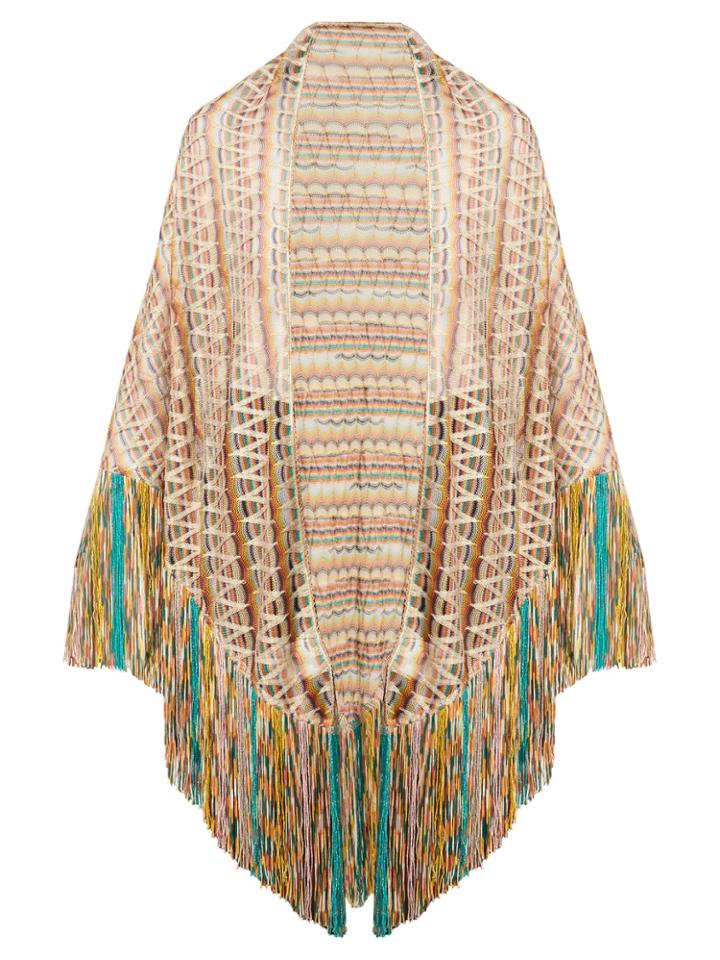 Missoni Fringe-trimmed Wrap