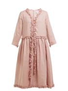 Matchesfashion.com S Max Mara - Alcuno Dress - Womens - Light Pink
