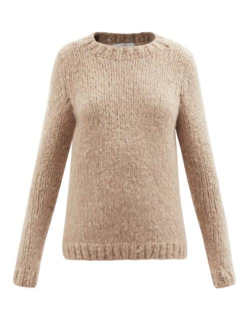 Gabriela Hearst - Lawrence Cashmere Sweater - Womens - Light Beige