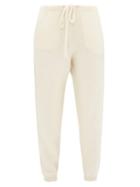 Matchesfashion.com The Elder Statesman - Patch-pocket Cashmere Track Pants - Womens - Ivory