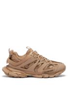 Matchesfashion.com Balenciaga - Track Panelled Faux-leather Trainers - Mens - Beige