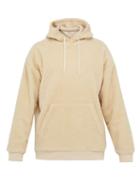 Matchesfashion.com Givenchy - Logo Embroidered Fleece Hooded Sweatshirt - Mens - Beige