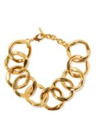 Matchesfashion.com Saint Laurent - Round-link Necklace - Womens - Gold