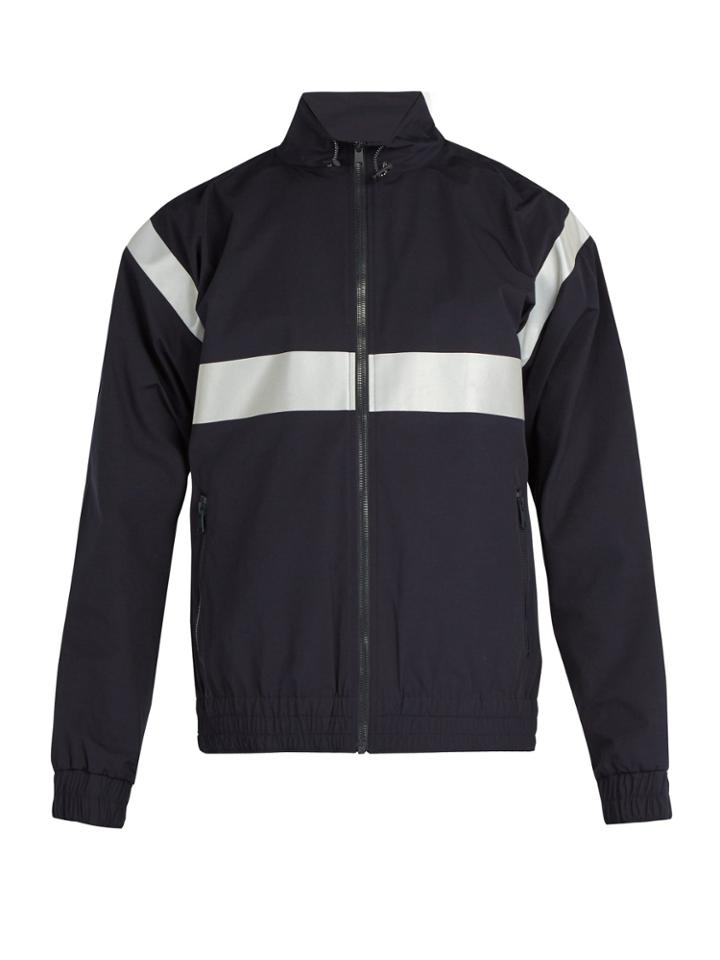 A.p.c. Samedi Reflective-print Gabardine Jacket