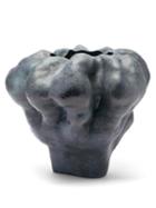 Matchesfashion.com L'objet - Timna Short Porcelain Vase - Black