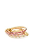 Spinelli Kilcollin Aurora Diamond, Sapphire, Ruby & Gold Ring