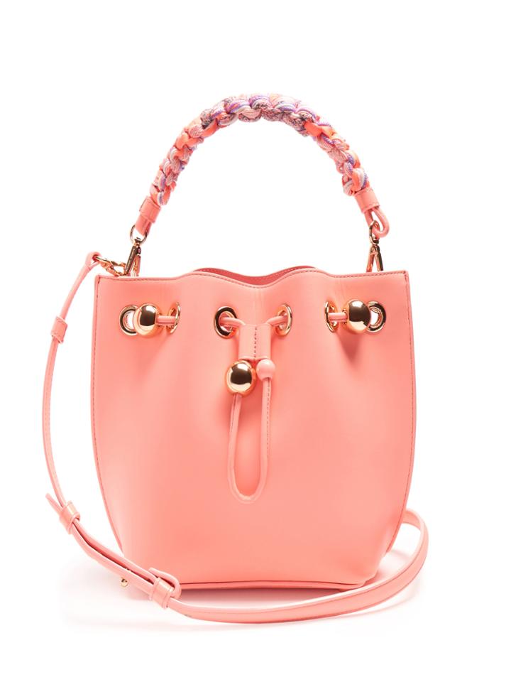 Sophia Webster Romy Mini Leather Bucket Bag