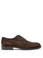 Tod's Lace-up Suede Derby Shoes