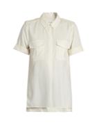Equipment Rory Patch-pocket Silk Shirt