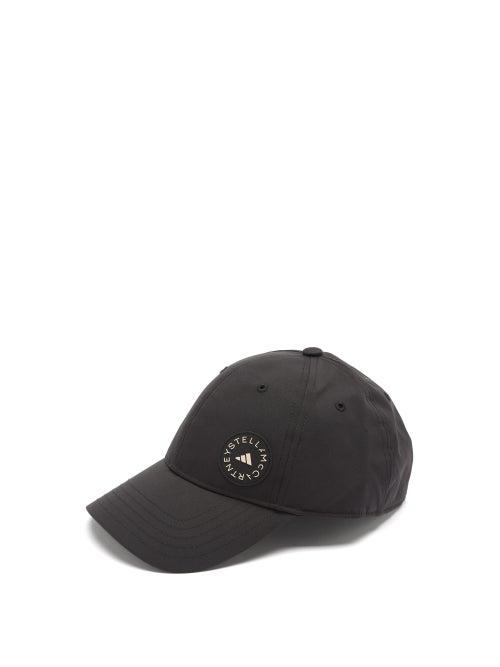 Matchesfashion.com Adidas By Stella Mccartney - Logo-patch Recycled-fibre Cap - Womens - Black