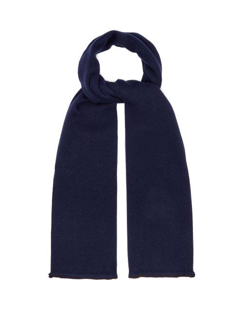 Matchesfashion.com Gucci - Gg Supreme Wool Blend Scarf - Mens - Navy Multi