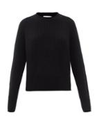Matchesfashion.com Allude - Ribbed Cashmere Sweater - Womens - Black