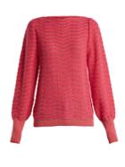 M.i.h Jeans Celia Pointelle Mohair-blend Sweater