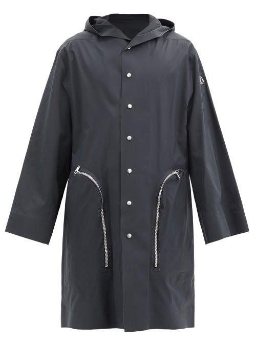 Matchesfashion.com Moncler + Rick Owens - Nesbitt Hooded Coat - Mens - Black
