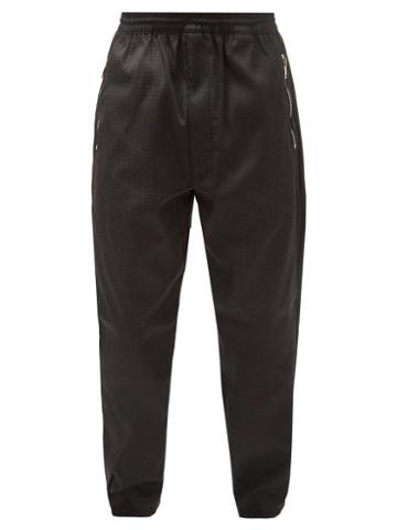 Mens Rtw Givenchy - 4g-jacquard Track Pants - Mens - Black