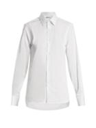 Connolly Point-collar Cotton-blend Shirt