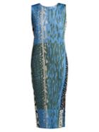Pleats Please Issey Miyake Animal-print Pleated Dress