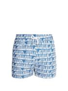 Frescobol Carioca Sports Piano-print Swim Shorts