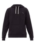 Matchesfashion.com Saturdays Nyc - Ditch Embroidered Cotton Hooded Sweatshirt - Mens - Black