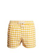 Matchesfashion.com Frescobol Carioca - Sports Noronha Print Swim Shorts - Mens - Yellow