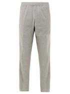 Matchesfashion.com Valentino - Logo Side Stripe Track Pants - Mens - Grey