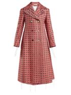Marni Frayed Threads Double-breasted Tweed Coat