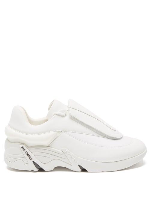 Matchesfashion.com Raf Simons - Antei Chunky-sole Leather Trainers - Mens - White