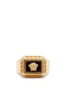 Matchesfashion.com Versace - Medusa Head Ring - Mens - Gold