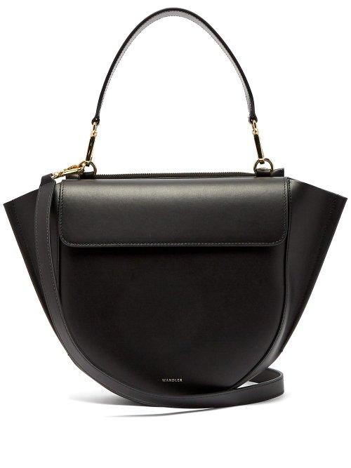 Matchesfashion.com Wandler - Hortensia Medium Calf Leather Bag - Womens - Black