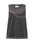 7 Days Active - Nolan Jersey Tank Top - Mens - Black Blue
