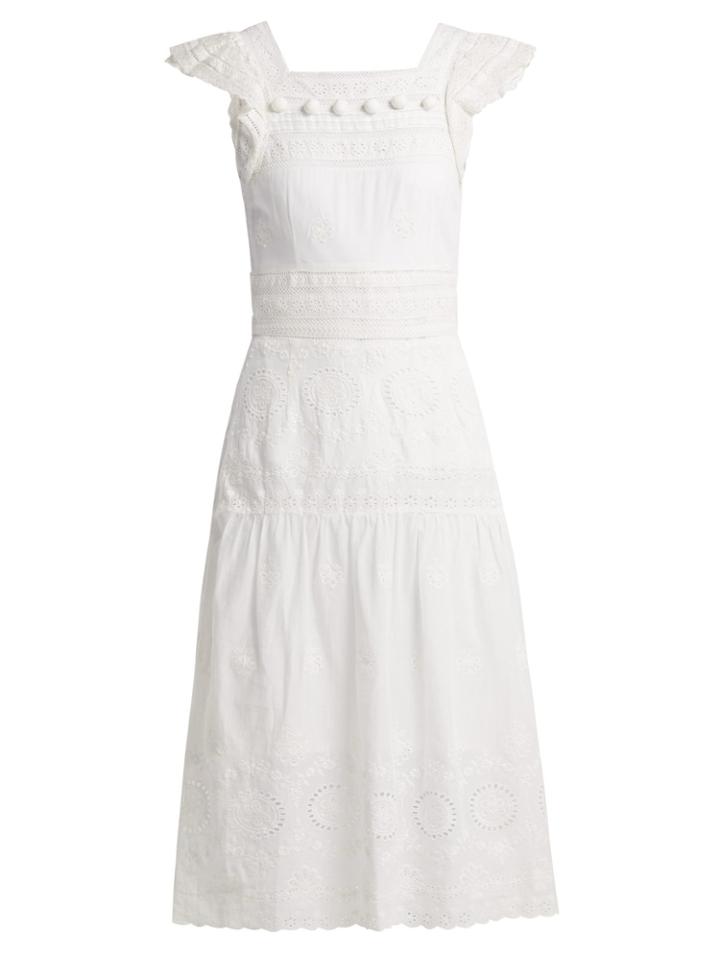 Sea Sofie Broderie-anglaise Cotton Dress