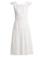 Sea Sofie Broderie-anglaise Cotton Dress