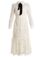 Temperley London New Moon Guipure-lace Dress