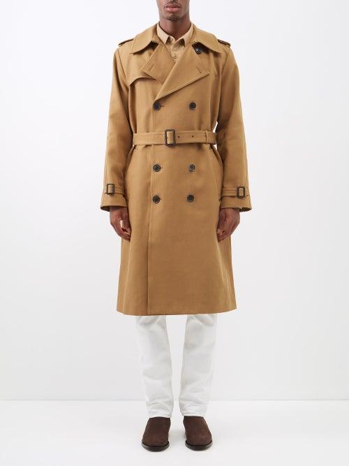 Nili Lotan - Trenton Cotton Trench Coat - Mens - Beige