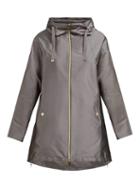 Matchesfashion.com Herno - Hooded Technical Coat - Womens - Silver